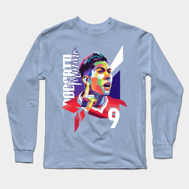 Bobby firmino Long Sleeve T-Shirt by Martincreative